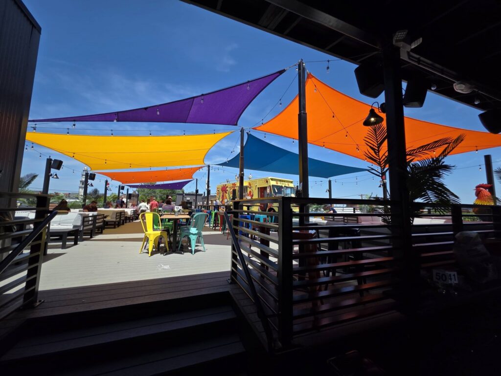 outdoor bar shades