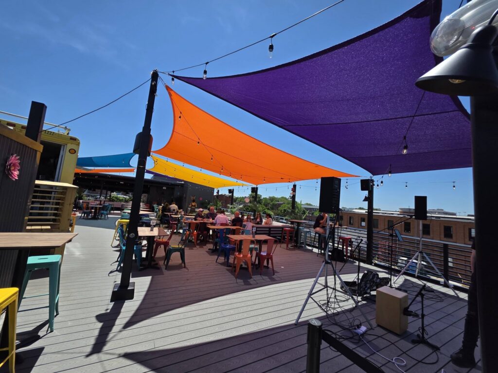 commercial sun shade sails